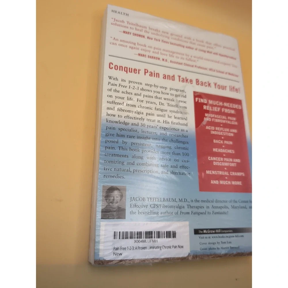 Pain Free 1-2-3: A Proven Program for E- paperback, Jacob Teitelbaum, 0071464573
